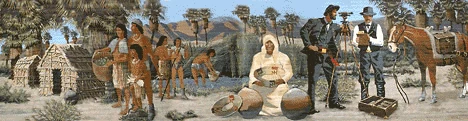 Early Life at the Oasis of Mara mural in Twentynine Palms