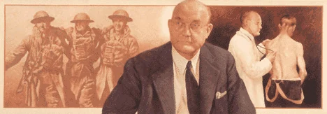 Dr. James B. Luckie mural in Twentynine Palms